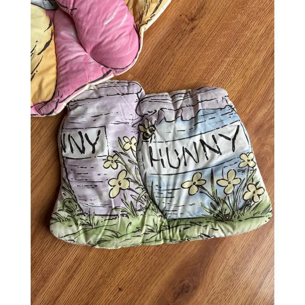 1990s Winnie the Pooh Nursery Bedding Set - 7 pieces